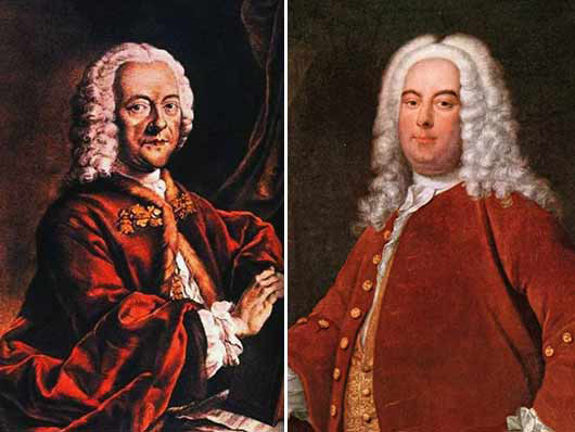 Telemann and Handel together