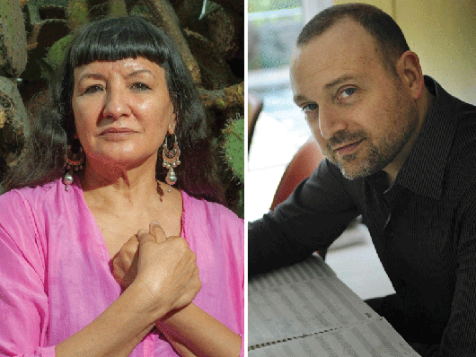 Sandra Cisneros and Derek Bermel