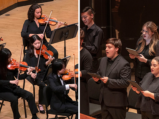 Bienen Contemporary/Early Vocal Ensemble and Northwestern University Chamber Orchestra