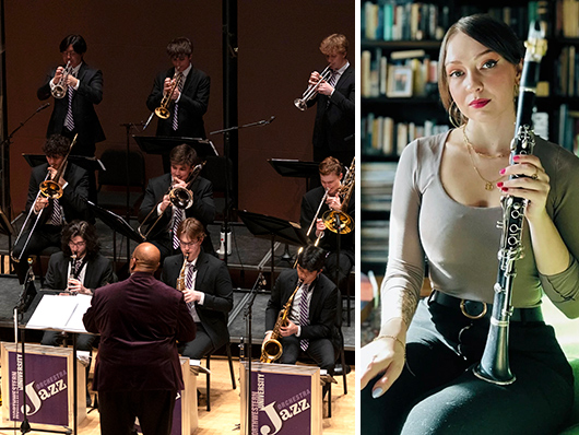 Northwestern University Jazz Orchestra and Virginia MacDonald