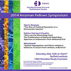 2014 Arryman Fellows Symposium Poster