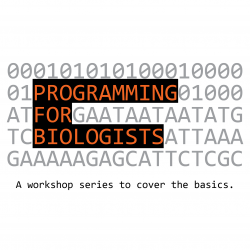 Programming for Biologists Logo