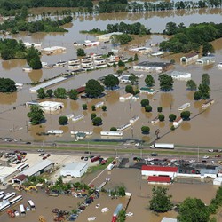 Image of flooding in Tennessee