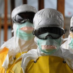 Image of Ebola-fighting medical workers