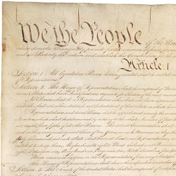 U.S. Constitution Detail "We the People"