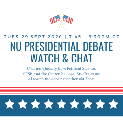 NU Presidential Debate Watch & Chat