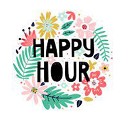 floral Happy Hour graphic 