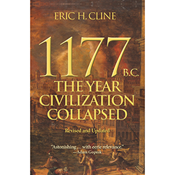 Cover of Eric Cline's 1177 BC: The Year Civilization Collapsed