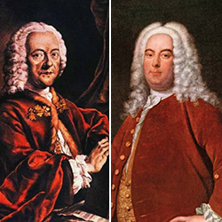 Telemann and Handel together