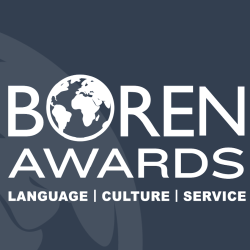 Boren Awards Language Culture Service Logo