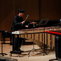Marimba player