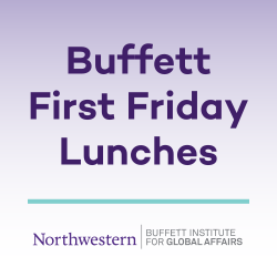 "Buffett First Friday Lunches" graphic