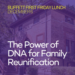 "Buffett First Friday Lunches" graphic