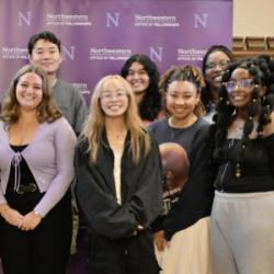 Smiling Mellon Mays Fellows with Monique Newton