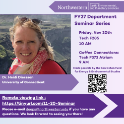 DEEPS Seminar Series - Dr. Heidi Dierssen