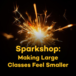 Photo of a spark on a black background.